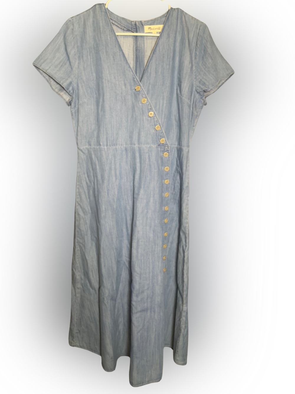 Madewell Light Blue Chambray Dress